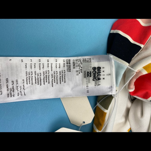 Billabong Bikini Bottoms. NWT. - Picture 6 of 6